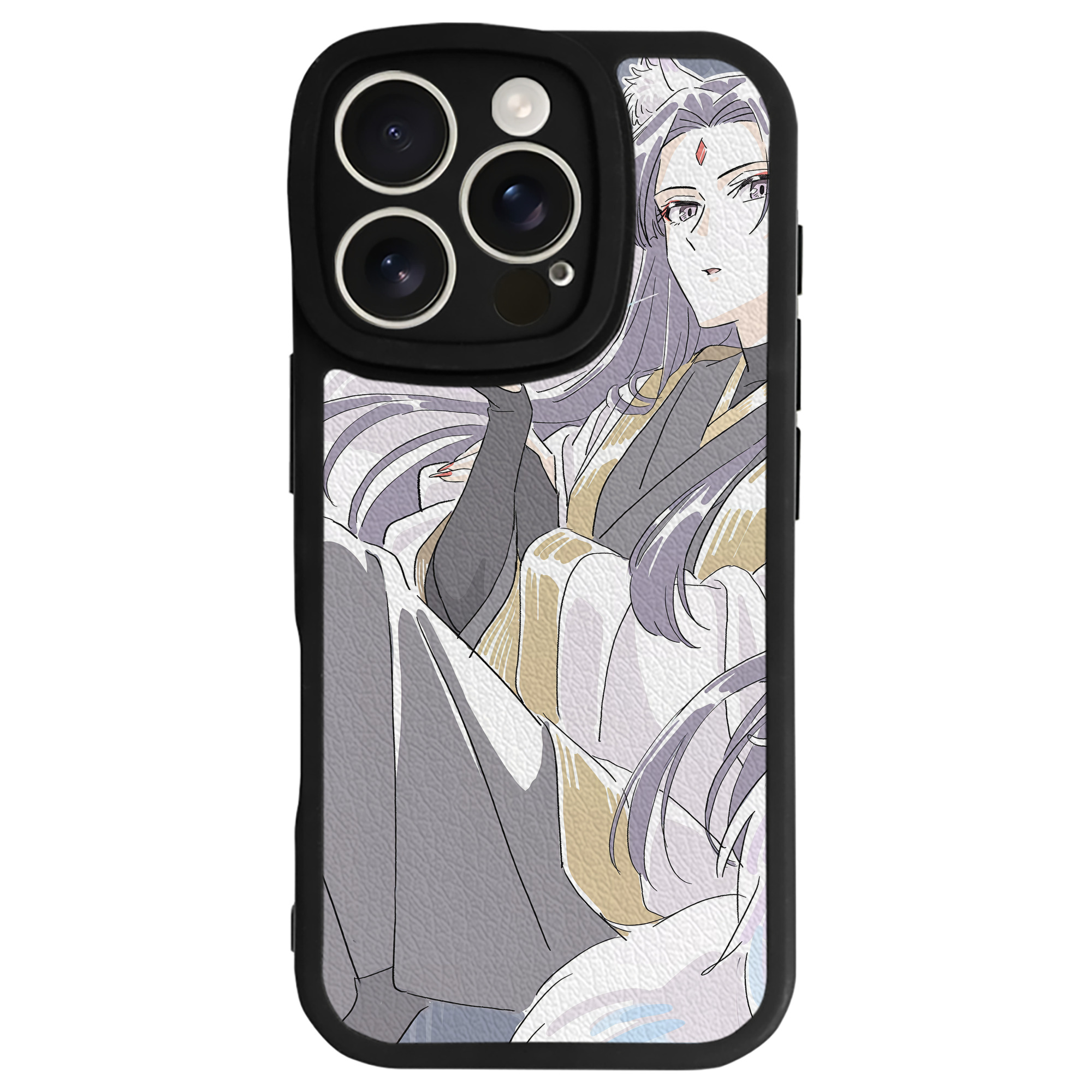 薬屋のひとりごと The Apothecary Diaries 【iPhone 16シリーズ対応】シリコンスマホケース（レザー調） 材質：シリコン